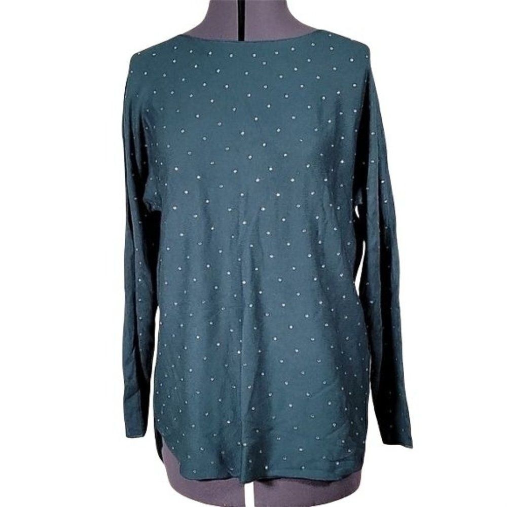 INC Embellished Light Sweater Sz S